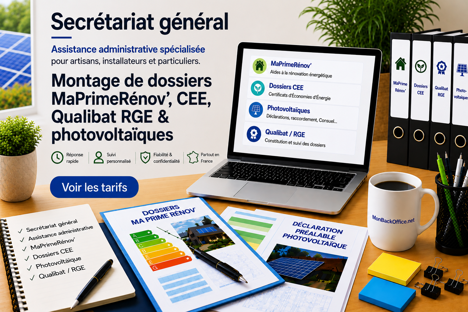 MonBackOffice.net Telesecretaire